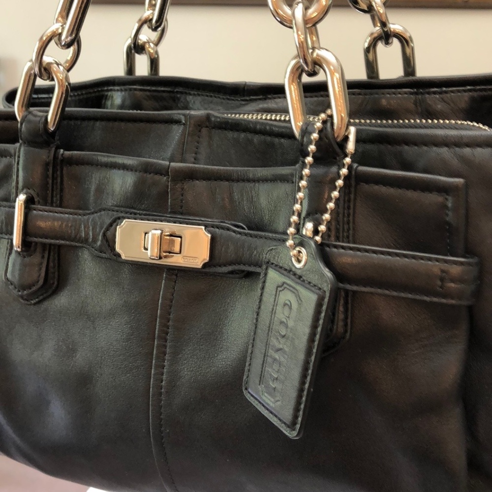 Jayden Chelsea Leather Coach bag